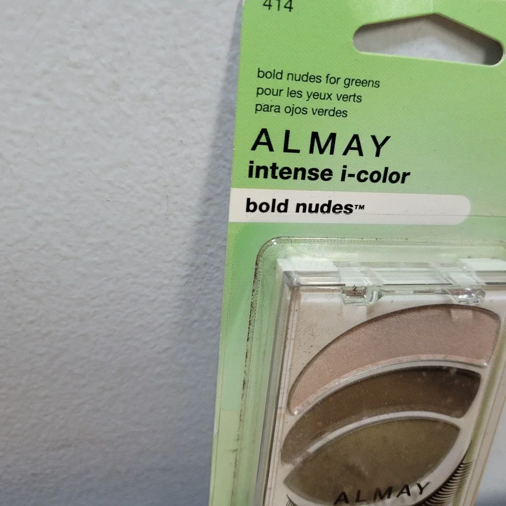 Almay intense i-color 414 bold nudes for Greens Eyeshadow, Net Wt 0.13 oz